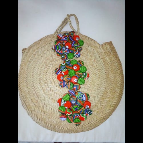 Amani Straw Bag"