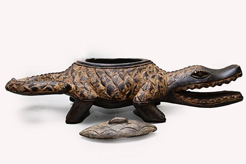 African Crocodile Container African Crocodile Container