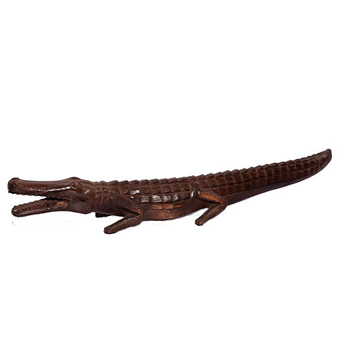 Wooden Crocodile Carving Wooden Crocodile Carving