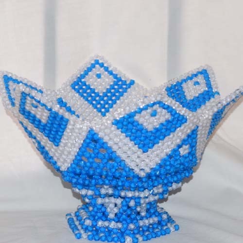 Beaded Fruit Basket Beaded Fruit Basket