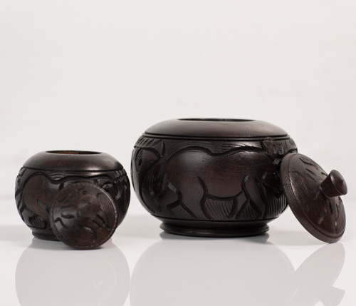 Mahogany Sugar Dish